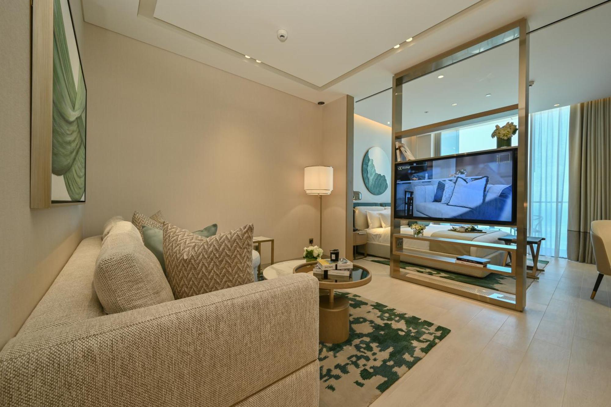 Готель Onyx Rotana Манама Екстер'єр фото A living room at the Ritz-Carlton, DIFC